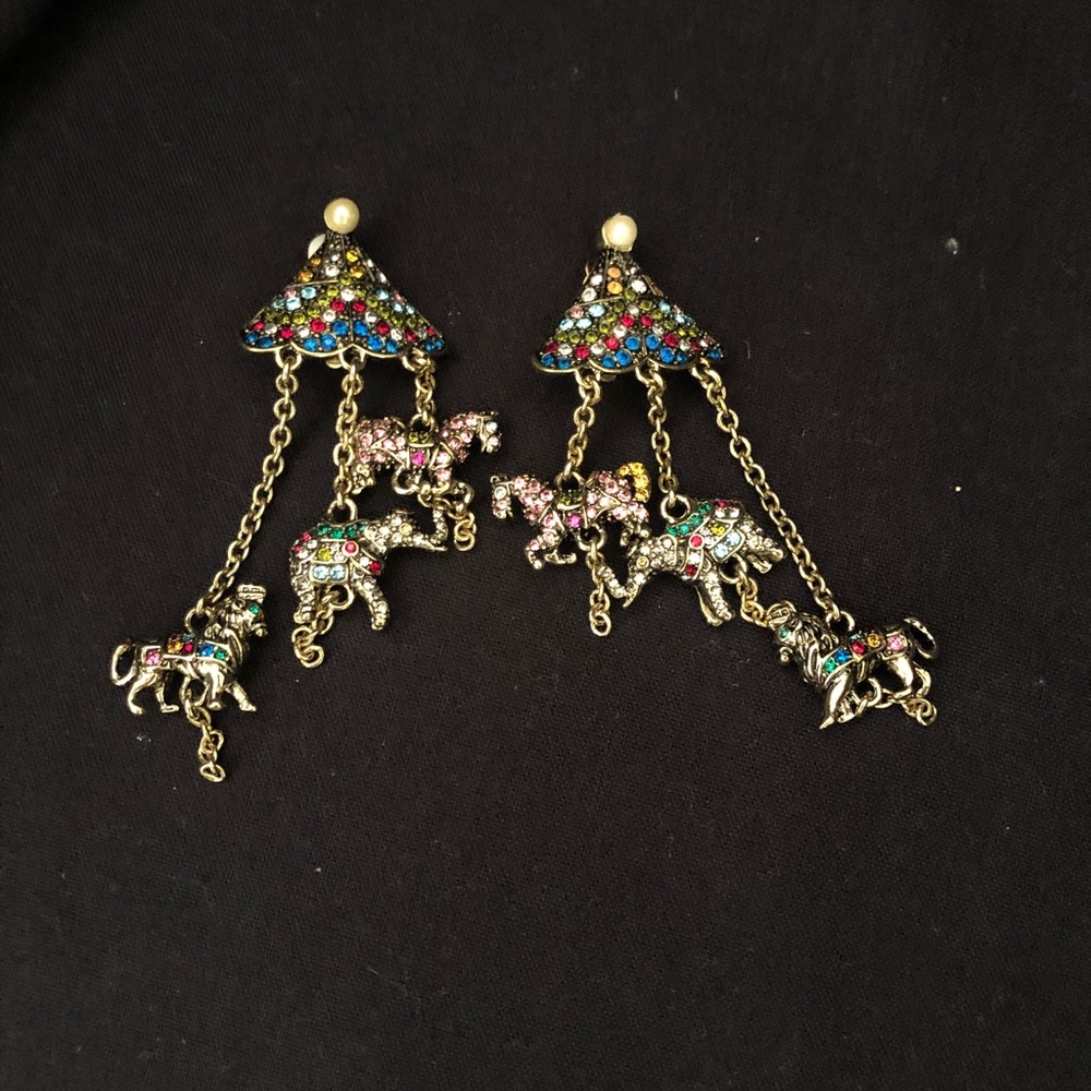 Heidi Daus Carousel Clip Back Earrings